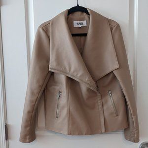Steve Madden Tan Faux Leather Jacket